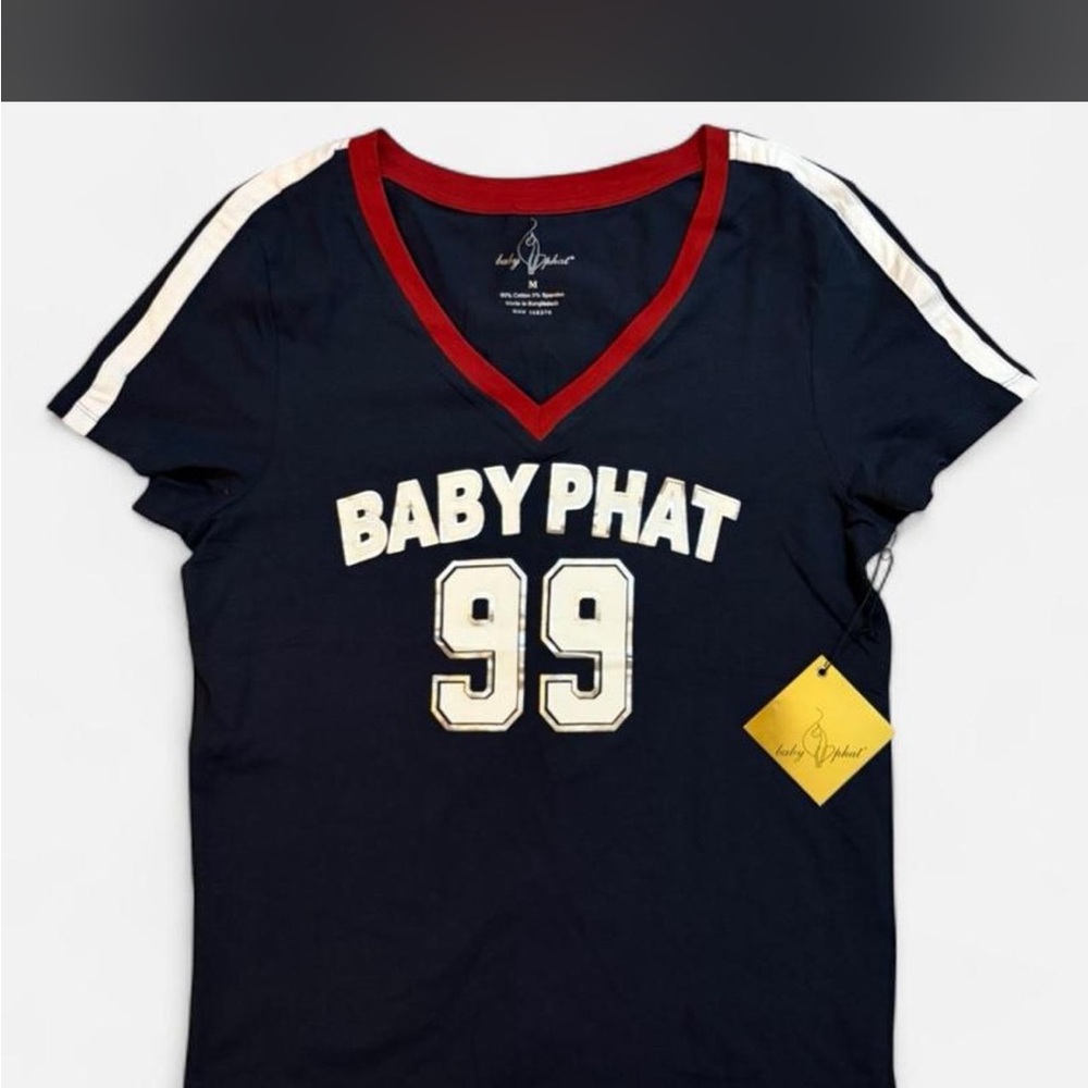 Baby Phat Navy and Red Kids Tee
